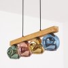 Ripoll hanging light, globe light, pendant light Ecru, black, 4-light sources