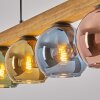 Koyoto hanging light, globe light, pendant light Ecru, black, 4-light sources
