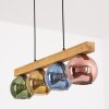 Koyoto hanging light, globe light, pendant light Ecru, black, 4-light sources