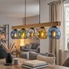 Koyoto hanging light, globe light, pendant light Ecru, black, 5-light sources