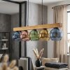 Koyoto hanging light, globe light, pendant light Ecru, black, 5-light sources