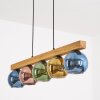 Koyoto hanging light, globe light, pendant light Ecru, black, 5-light sources
