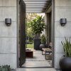 Almodofa outdoor wall light, Up & Down Light, wall light LED anthracite, 1-light source, Motion sensor