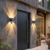 Almodofa outdoor wall light, Up & Down Light, wall light LED anthracite, 1-light source, Motion sensor