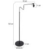 Steinhauer lights Linstrom floor lamp black