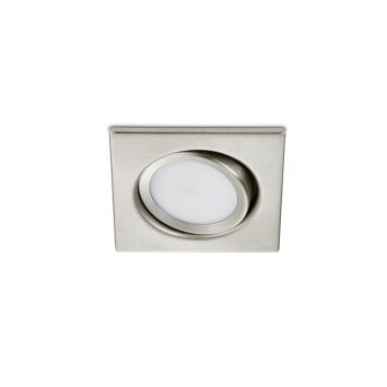 Trio recessed light LED matt nickel, 1-light source