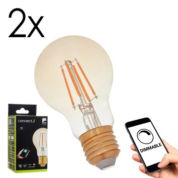Eglo lights E27 LED 5.5 Watt warm white dimmable 500 Lumen