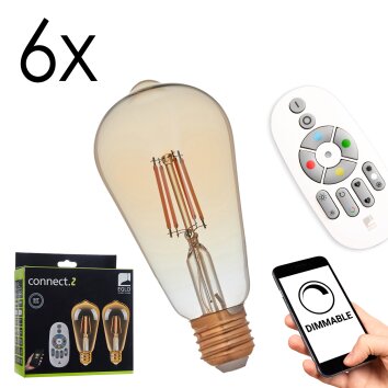 Eglo lights E27 LED 5.5 Watt warm white dimmable 500 Lumen