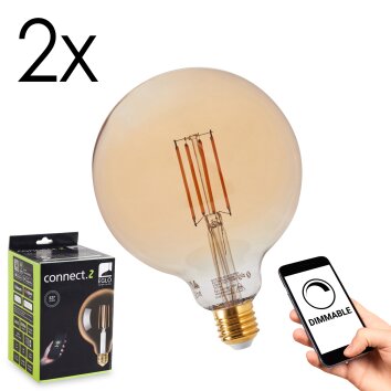 E27 LED 6 Watt warm white dimmable 650 Lumen