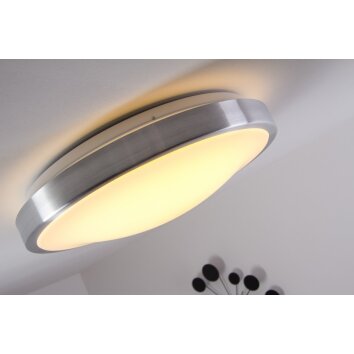 Wutach ceiling light LED aluminium, 1-light source