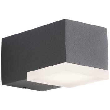 AEG Amity Outdoor Wall Light LED anthracite, 1-light source