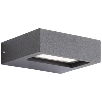 AEG Glynn Outdoor Wall Light LED anthracite, 1-light source