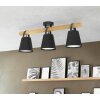 Eglo BOYLE Ceiling Light brown, black, 3-light sources
