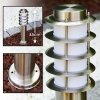 Tunes pedestal light Stainless steel color, 1-light source