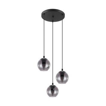 EGLO ARISCANI Pendant Light black, 3-light sources
