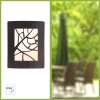 Brilliant WHITNEY Outdoor Wall Light transparent, 1-light source