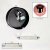 Gastor globe flush mount ceiling light, E27 retro light for living room, hallway
