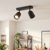 Lemak LED ceiling spotlight, 2-light adjustable GU10 ceiling light for living rooms