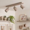 Lemak LED ceiling spotlight, 3-light adjustable GU10 spot bar for living rooms