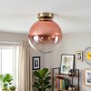 Gastor round globe ceiling light for living room and bedroom, retro vintage style