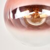 Gastor round globe ceiling light for living room and bedroom, retro vintage style