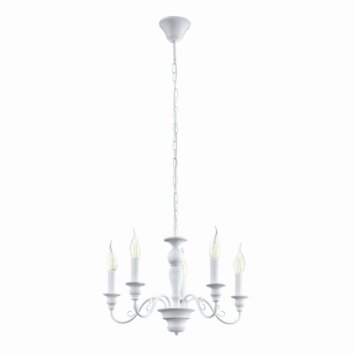 Eglo CAPOSILE chandelier white, 5-light sources