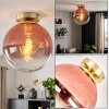 Gastor round globe ceiling light for living room, retro vintage style, E27