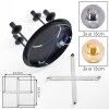 Cluster ceiling light Gastor with 4 modern amber and smoke glass shades