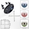Gastor retro vintage E14 ceiling light with multicoloured glass globe shades, 4-light