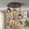 Chehalis 4-light globe ceiling light, round retro ceiling lamp with G9 sockets