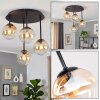 Chehalis 4-Light Globe Ceiling Light for Living Room, Modern Retro Design