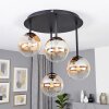 Chehalis 4-Light Globe Ceiling Light for Living Room, Modern Retro Design