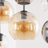 Koyoto dining room pendant light with globe shades, 6-bulb E27 for living room