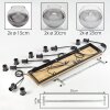 Koyoto 6-light pendant light with globe shades for dining room, height settable