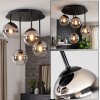 Chehalis 4-Light Globe Ceiling Light, Round Flush Ceiling Lamp Ø 35 cm, G9