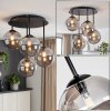 Chehalis globe ceiling light, 4-light ceiling lamp with G9 sockets