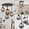 Chehalis 4-light ceiling light with globe shades, modern vintage ceiling fixture