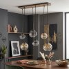Koyoto 6-Light Dining Room Pendant Light with staggered globe suspension