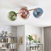 Koyoto 4-light globe ceiling light, modern retro vintage ceiling light
