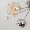 Koyoto globe ceiling light, 7-light retro ceiling lamp Ø 82 cm