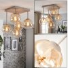 Koyoto 37 cm 5-flame globe ceiling light for living room and dining room, E14