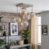 Koyoto 37 cm 5-flame globe ceiling light for living room and dining room, E14
