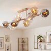 Koyoto 10-Light Ceiling Light with Globe Shades for Living Room and Dining Room