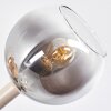 Koyoto ceiling light with globe shades, 10-light ceiling fixture, E14