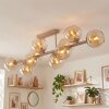 Koyoto 10-light globe ceiling light for living room and dining room, retro style