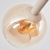 Koyoto 10-light globe ceiling light for living room and dining room, retro style