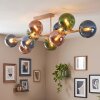 Gastor 10-light globe ceiling light, E14, for living room and dining room