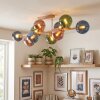 Gastor 10-light globe ceiling light, E14, for living room and dining room