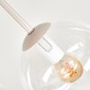 Gastor 5-light globe ceiling light, E14 ceiling fixture in modern vintage style