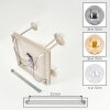 Gastor globe ceiling light, 5-light fixture for dining room and hallway